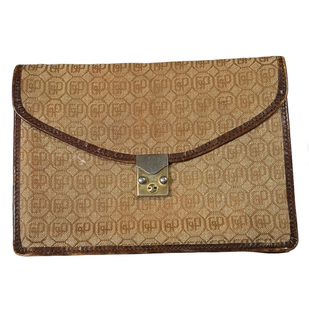 Vintage 70s Folded Envelope style wristlet bag